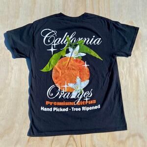 Black california oranges tee shirt